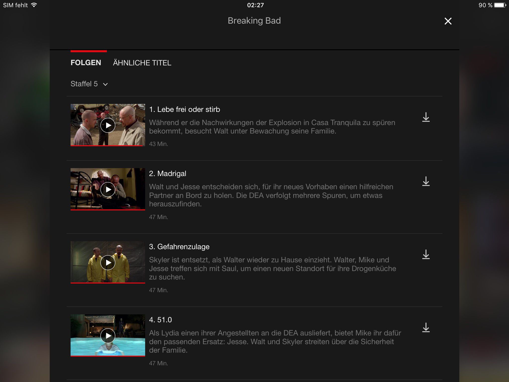 Netflix filme auf dem mac downloaden